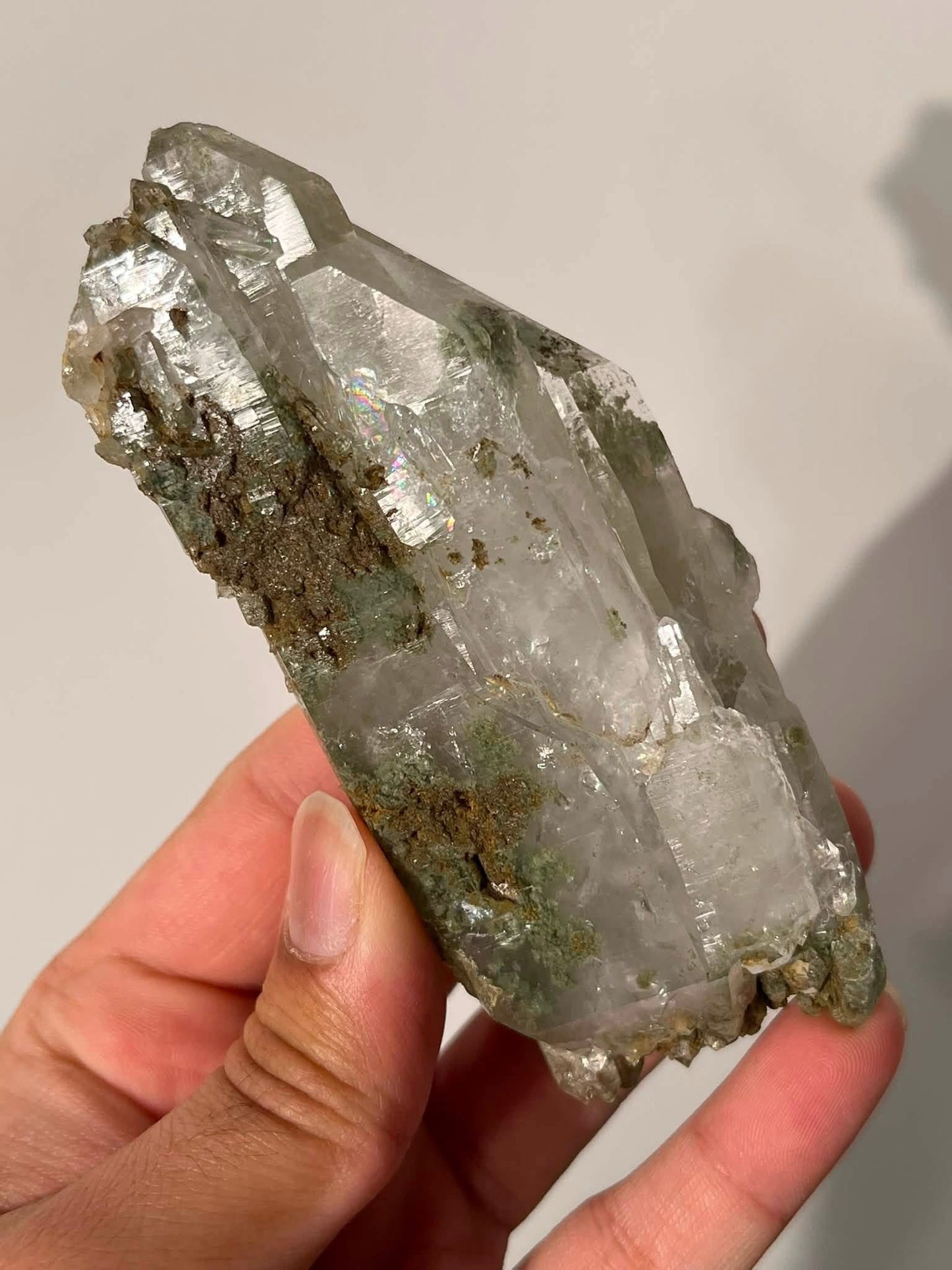 Chlorite Garden Quartz Specimen Set B (2 pieces)