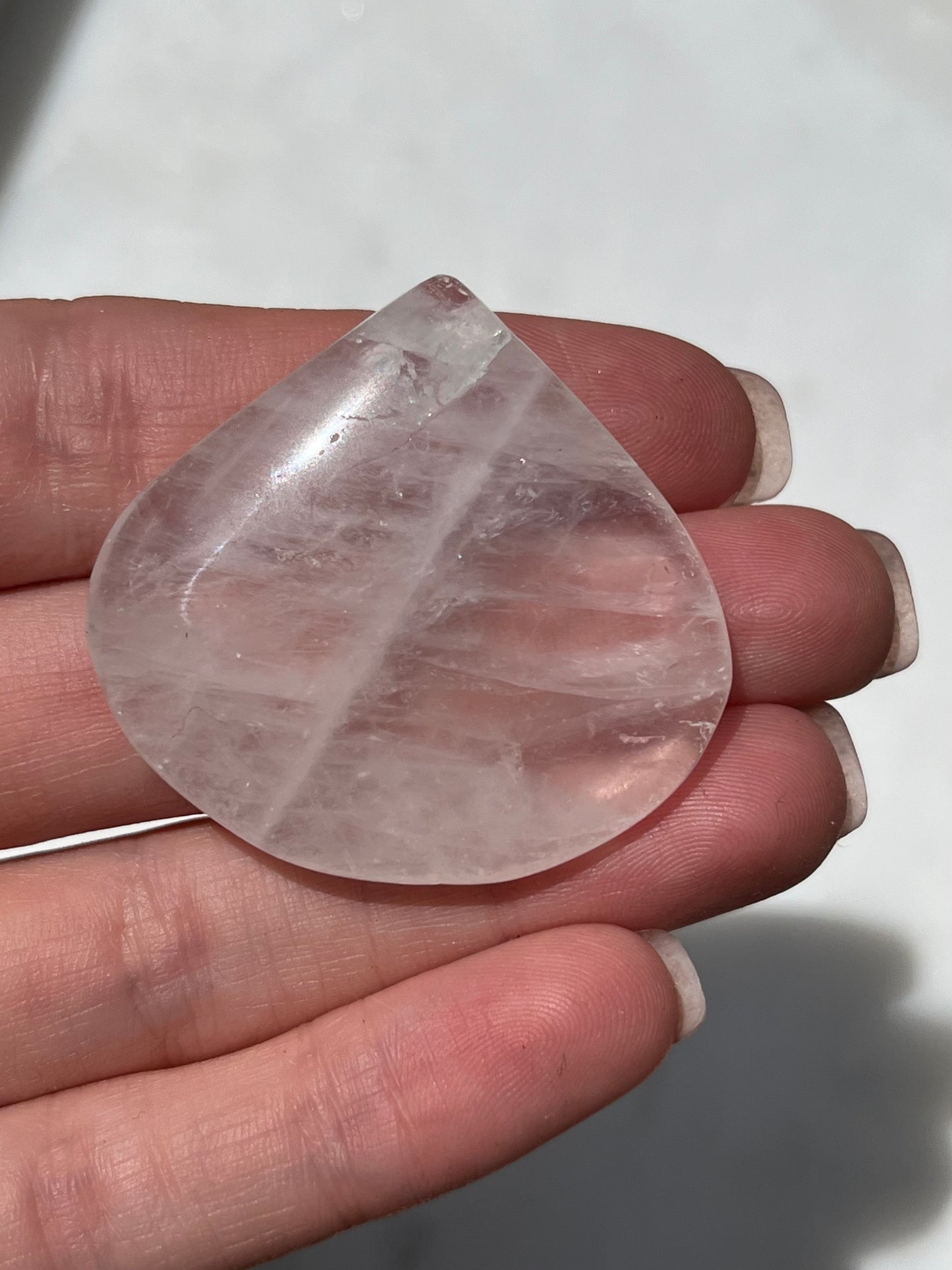 Clear Quartz Large Teardrop Cabochon