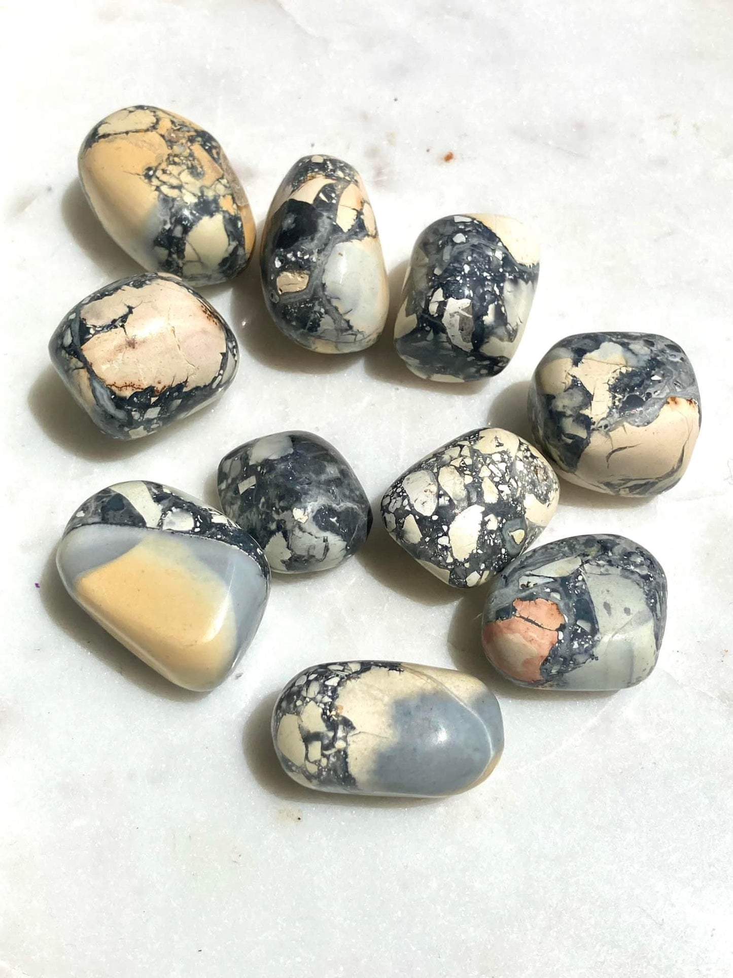 Maligano Jasper Chunky Tumbles (200g pack)