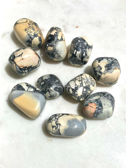 Maligano Jasper Chunky Tumbles (200g pack)