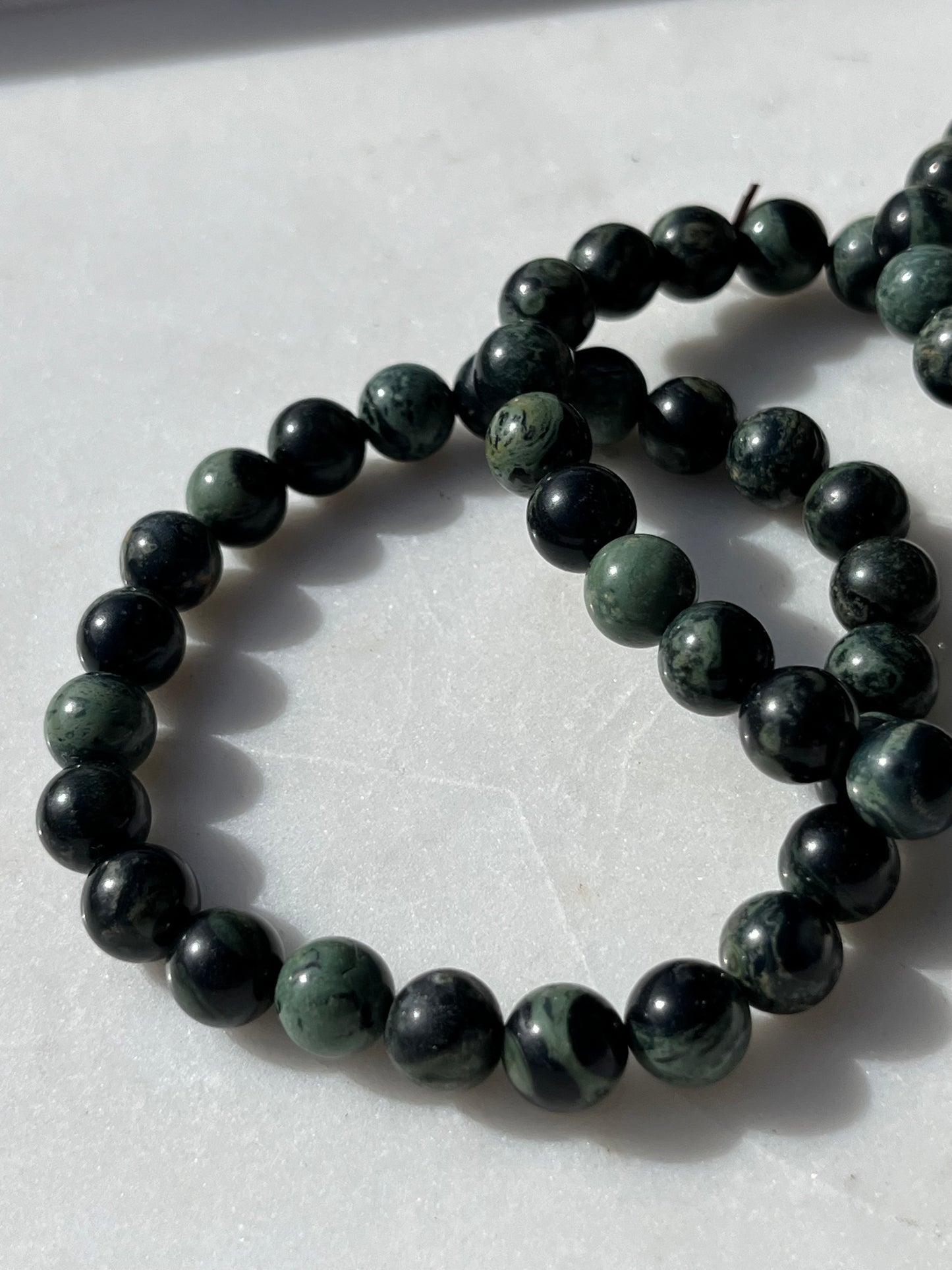 Kambaba Jasper 8mm Bead Bracelet