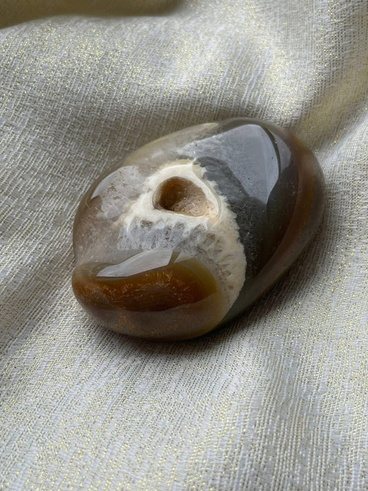 Brazilian Agate Druzy Freeform