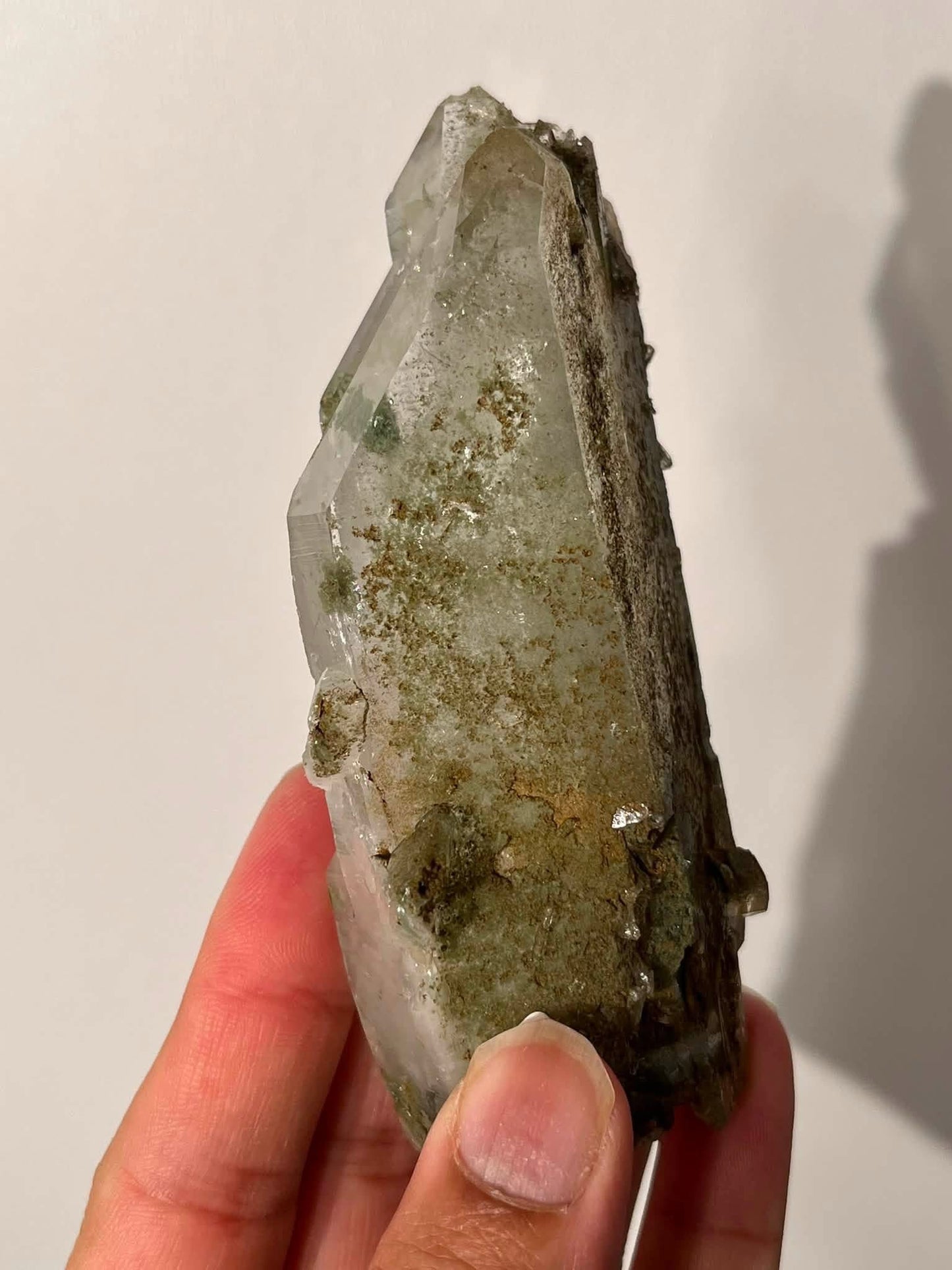 Chlorite Garden Quartz Specimen Set B (2 pieces)