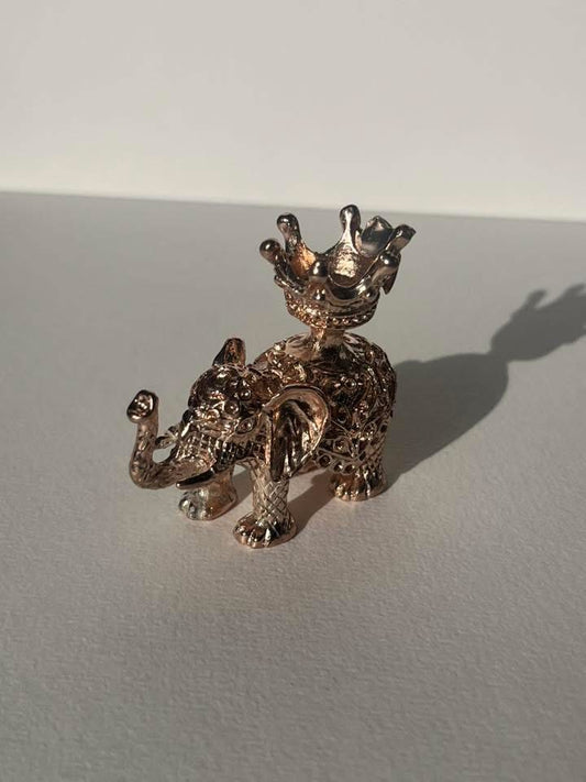 Rose Gold Elephant Sphere Stand (Pack of 3)