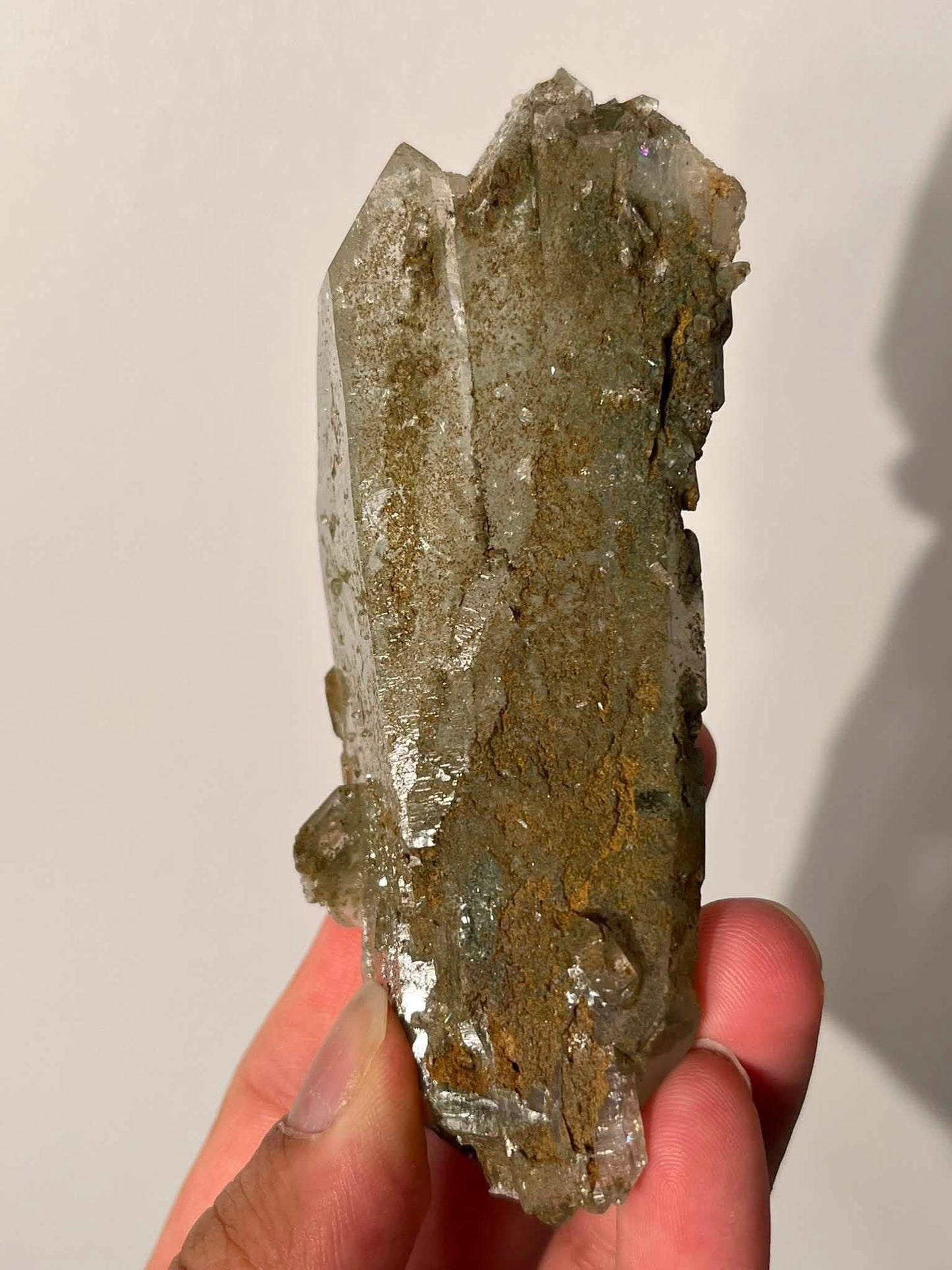 Chlorite Garden Quartz Specimen Set B (2 pieces)