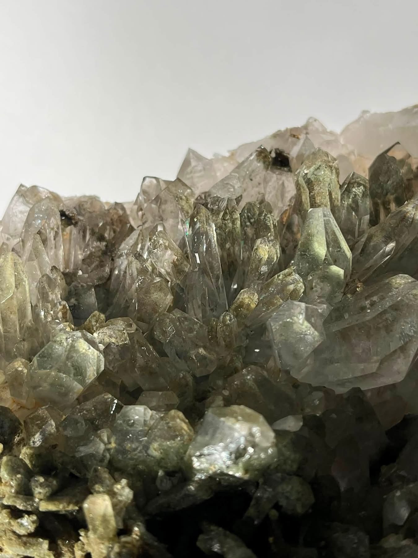 Statement Mossy Chlorite Garden Quartz Specimen A