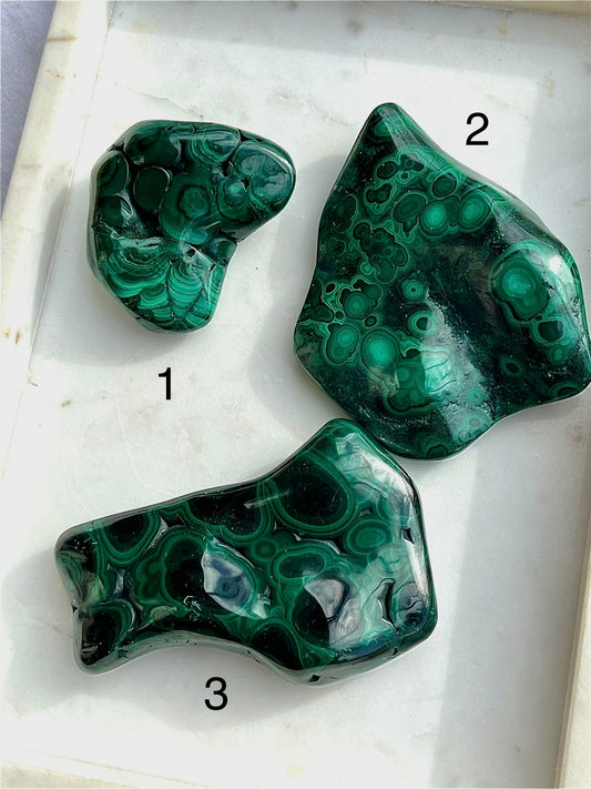 A Grade Malachite Freeform (You Pick)