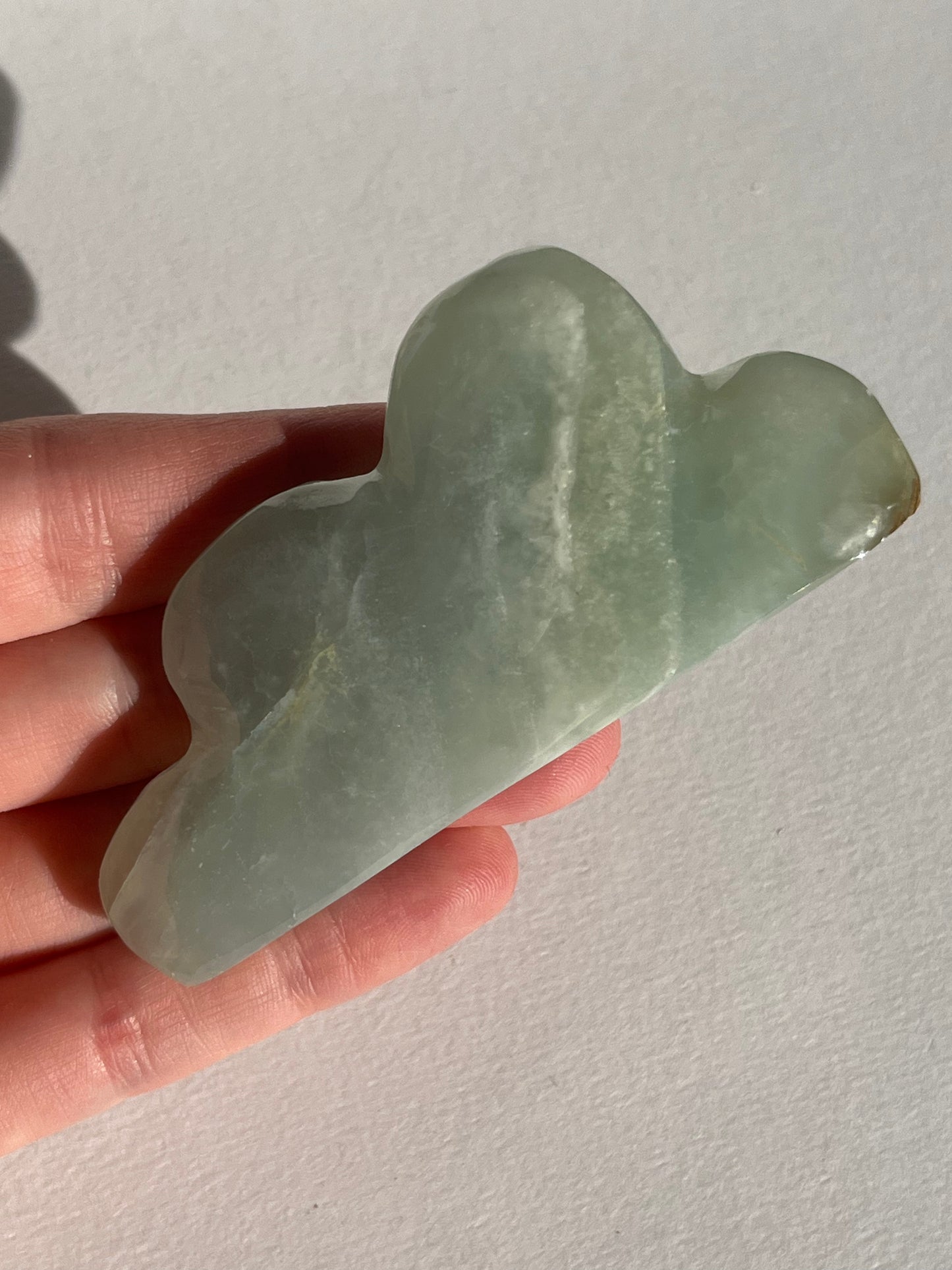 Argentinian Blue Calcite Cloud Carvings (Set of 3 Pieces)