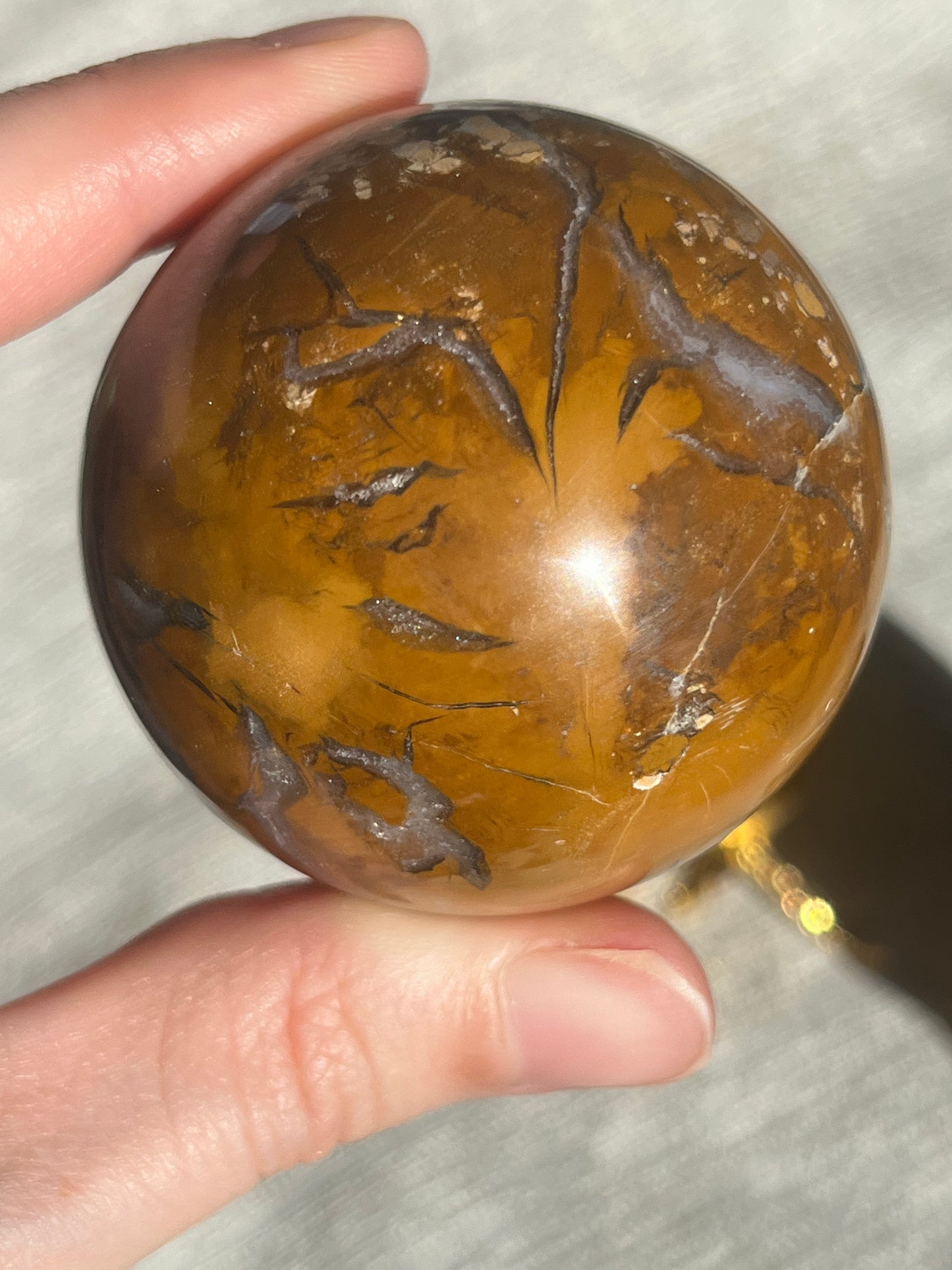 Brecciated Jasper Sphere Set (2 spheres)