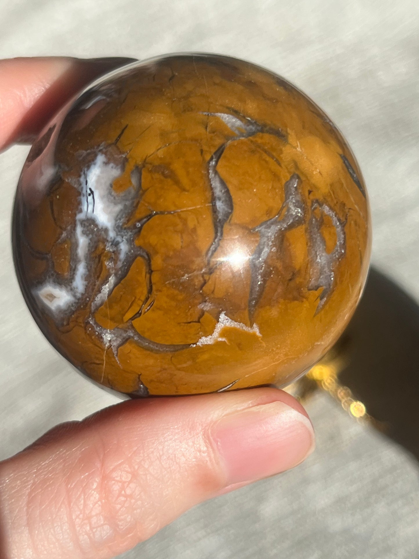 Brecciated Jasper Sphere Set (2 spheres)