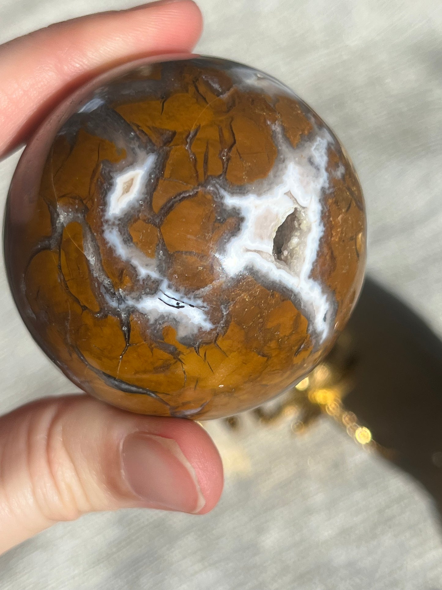 Brecciated Jasper Sphere Set (2 spheres)