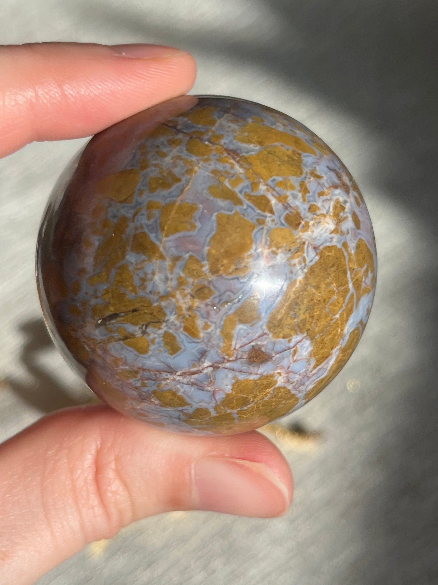 Brecciated Jasper Sphere Set (2 spheres)