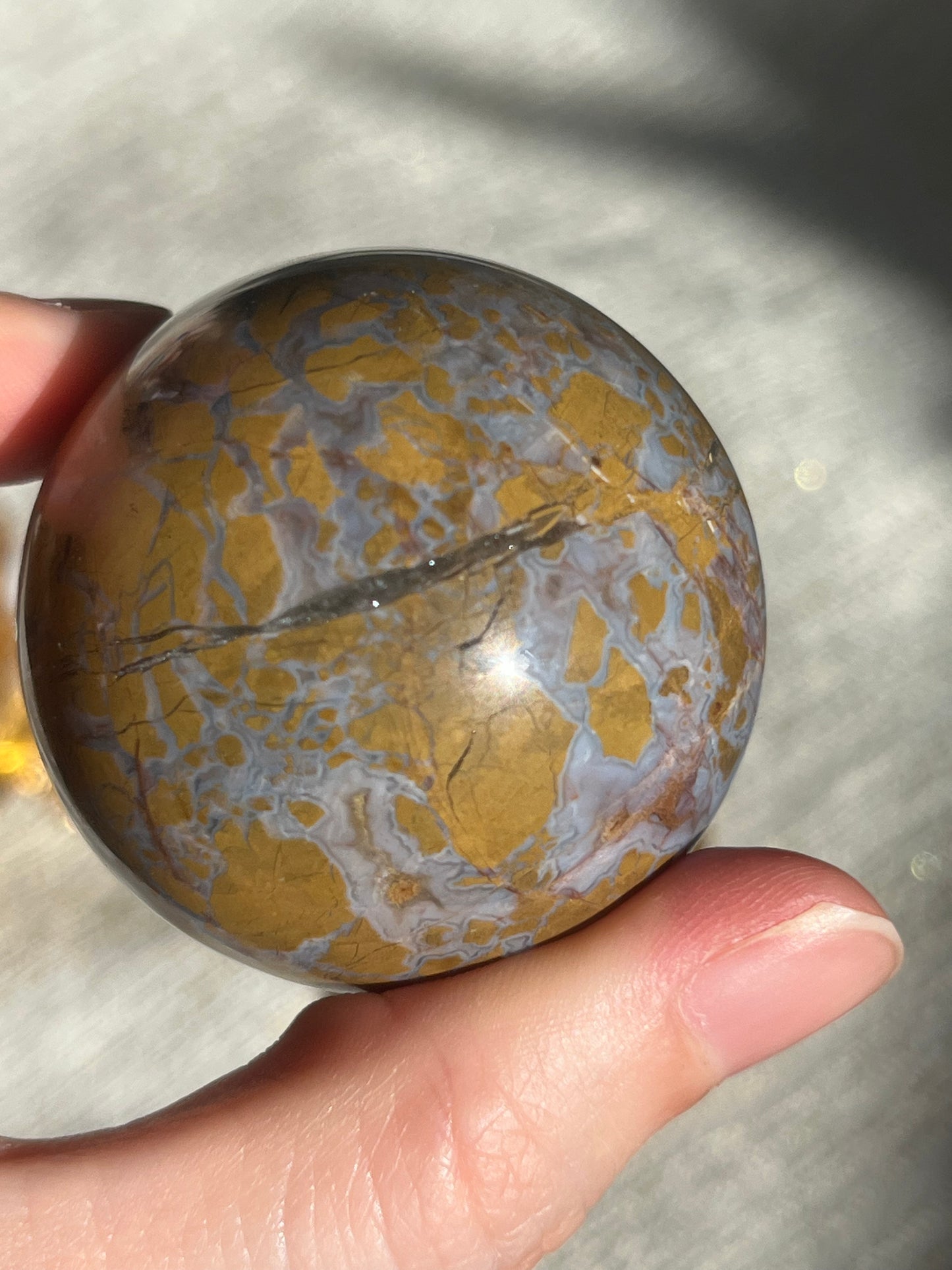 Brecciated Jasper Sphere Set (2 spheres)