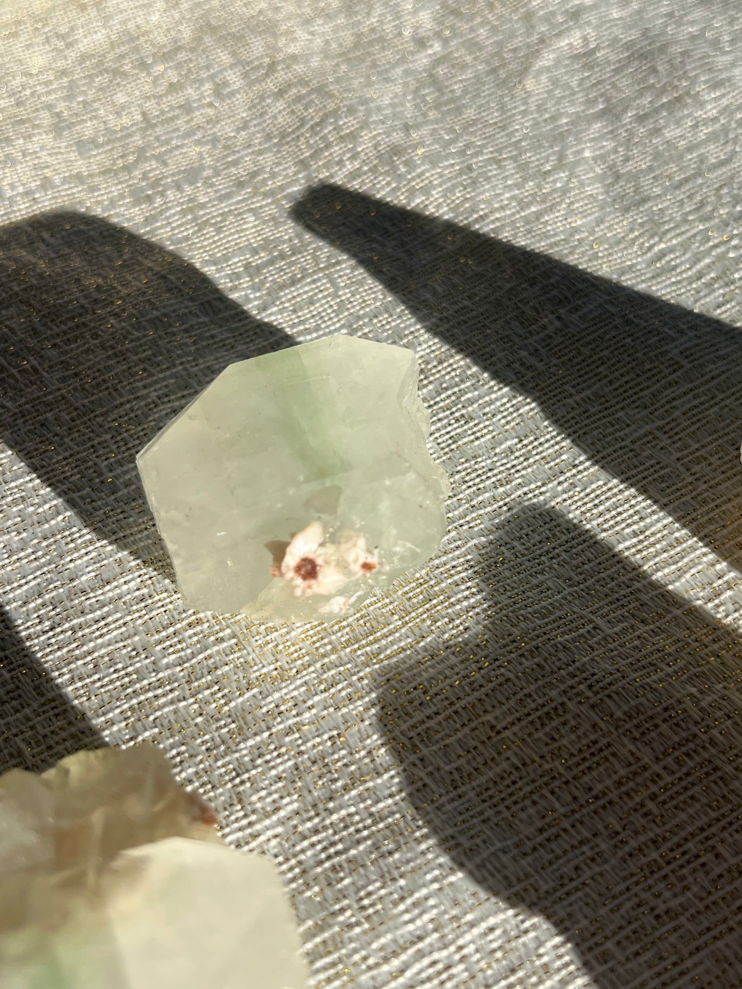 Zoned Green Apophyllite Specimen Lot A (7 pieces)