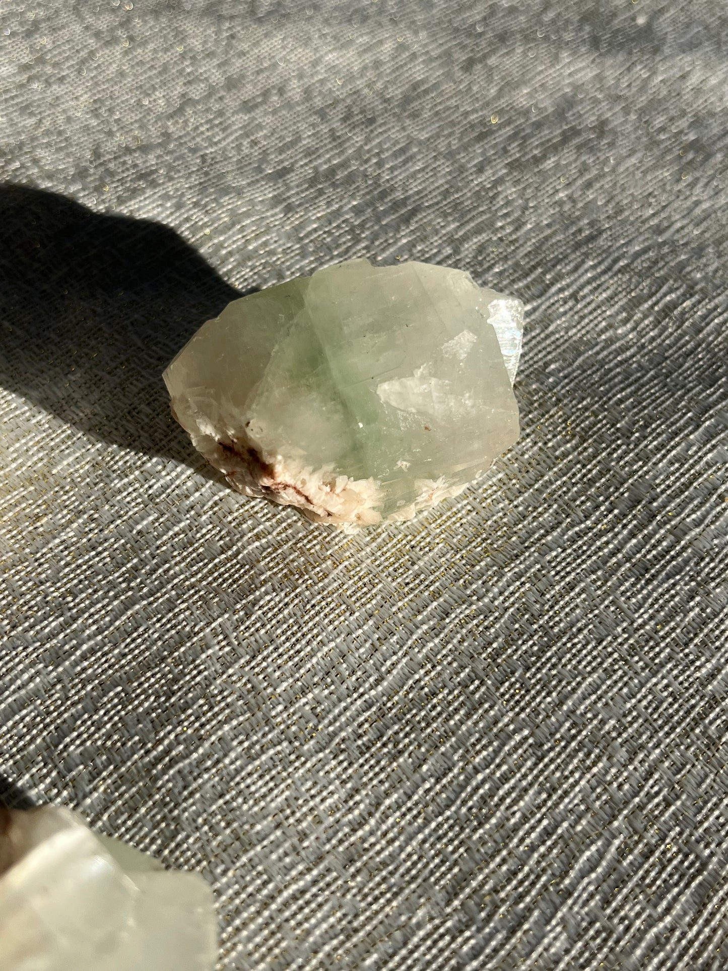 Zoned Green Apophyllite Specimen Lot A (7 pieces)