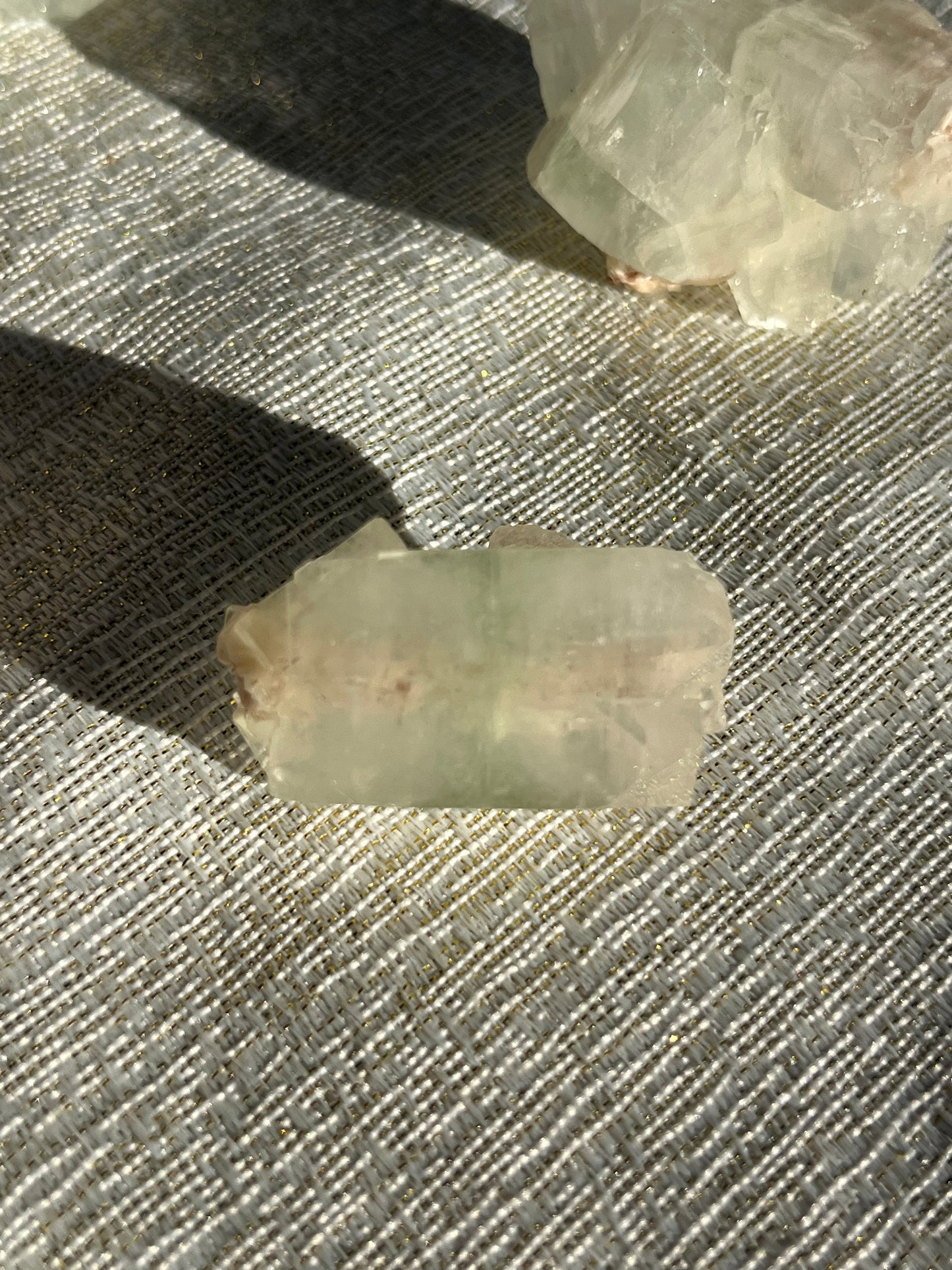 Zoned Green Apophyllite Specimen Lot B (7 pieces)