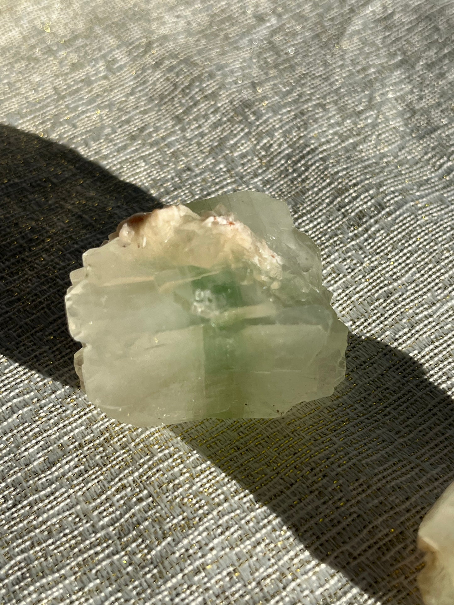 Zoned Green Apophyllite Specimen Lot C (7 pieces)