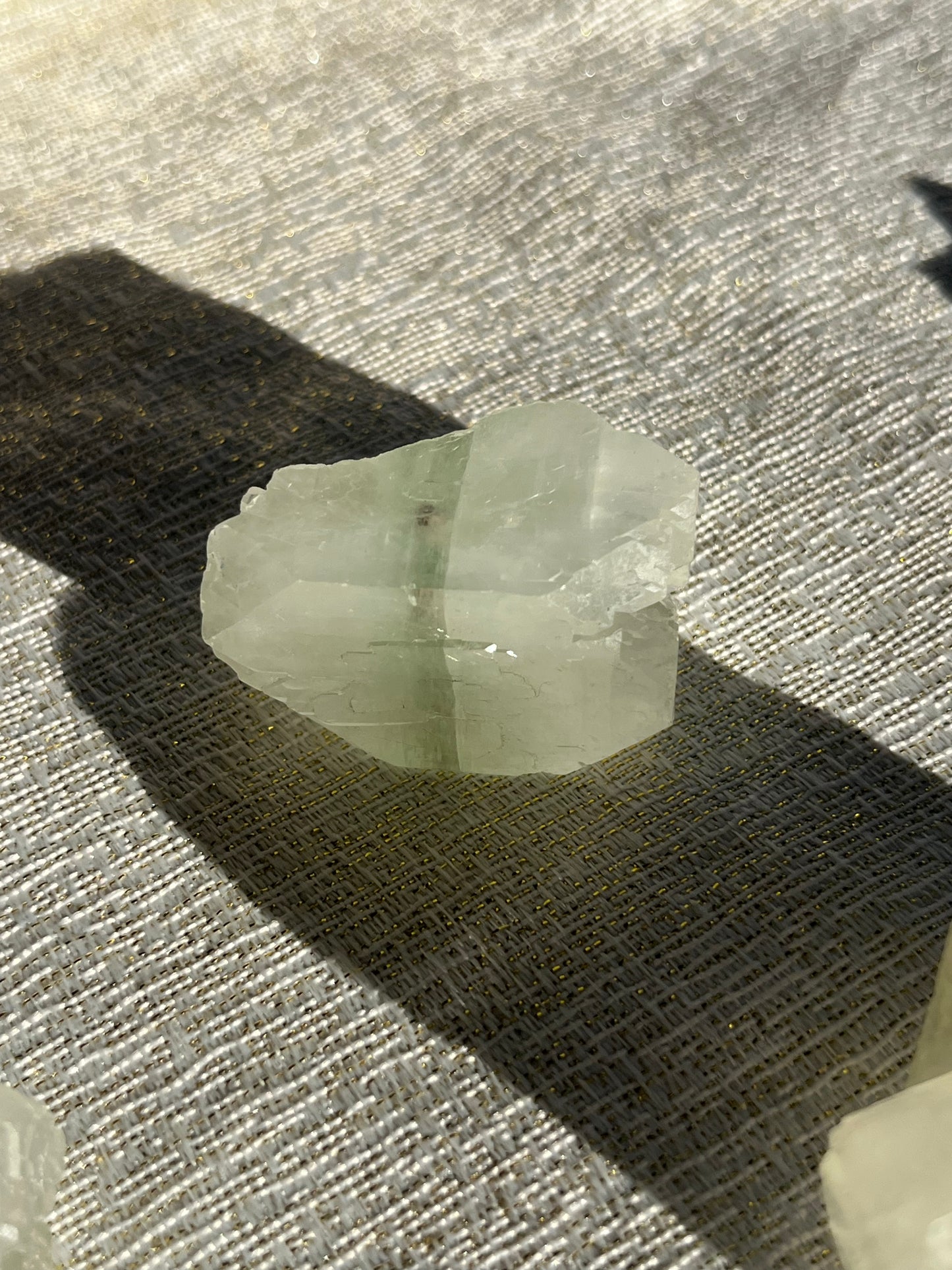Zoned Green Apophyllite Specimen Lot D (7 pieces)