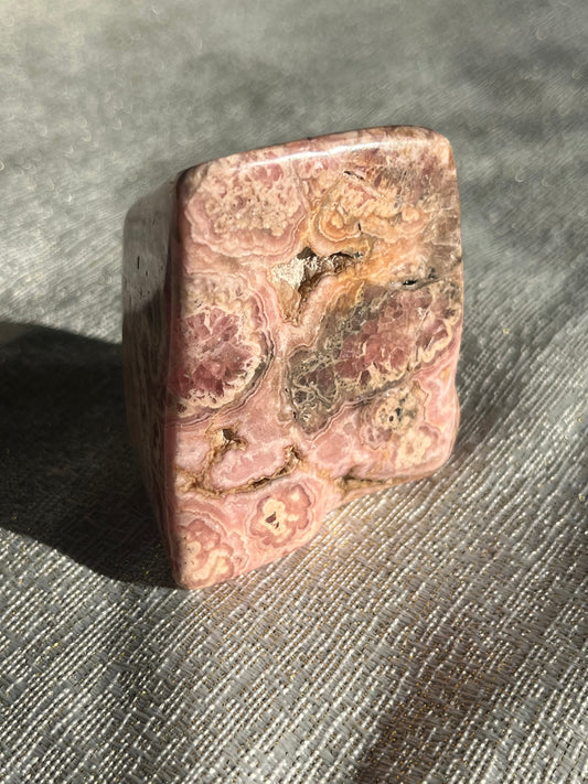 Banded Rhodochrosite Freeform
