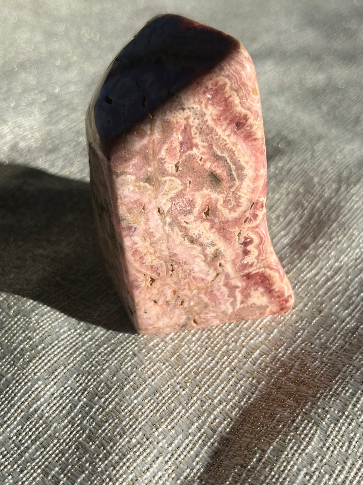 Banded Rhodochrosite Freeform