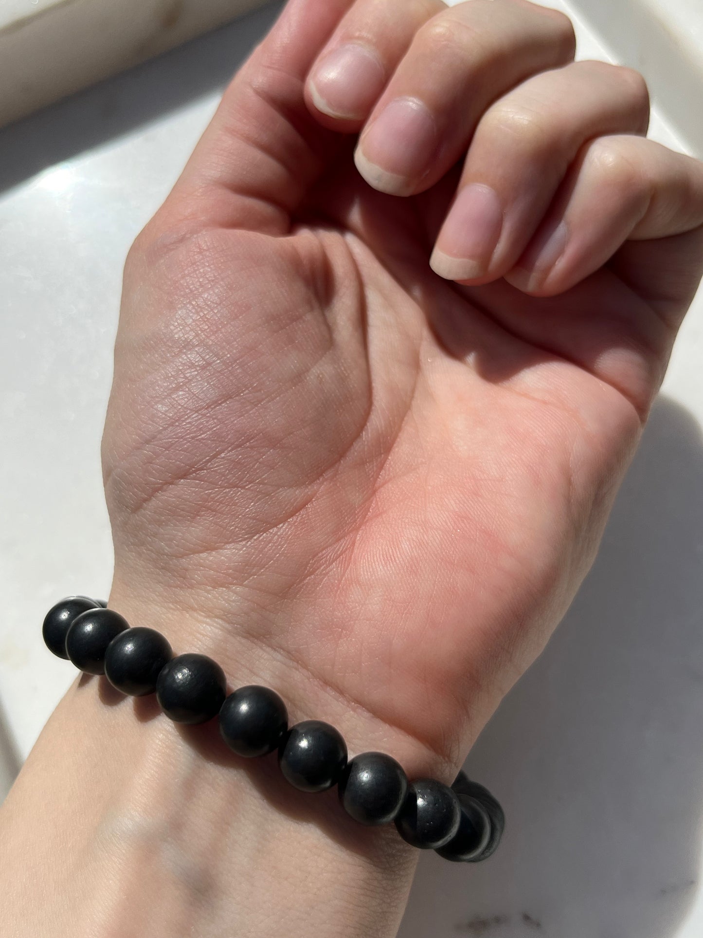 Shungite 8mm Bead Bracelet