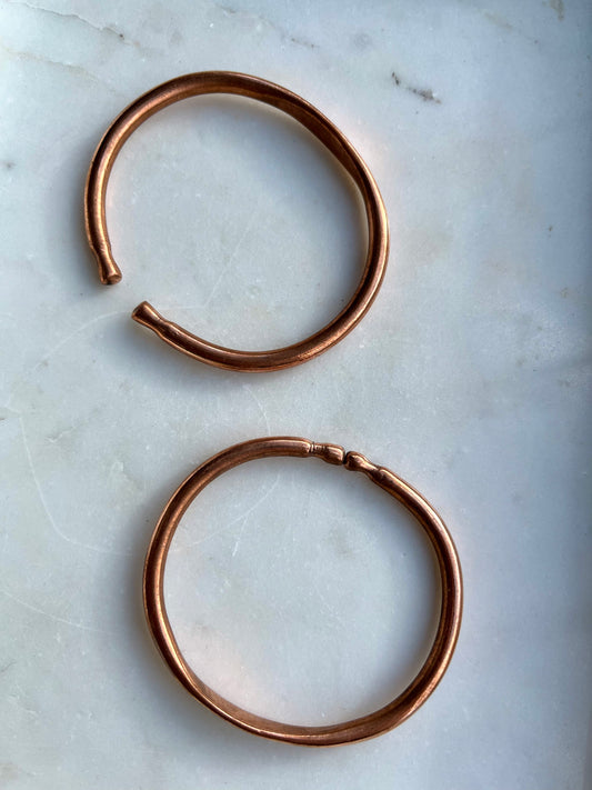 Copper Bangle (Adjustable)
