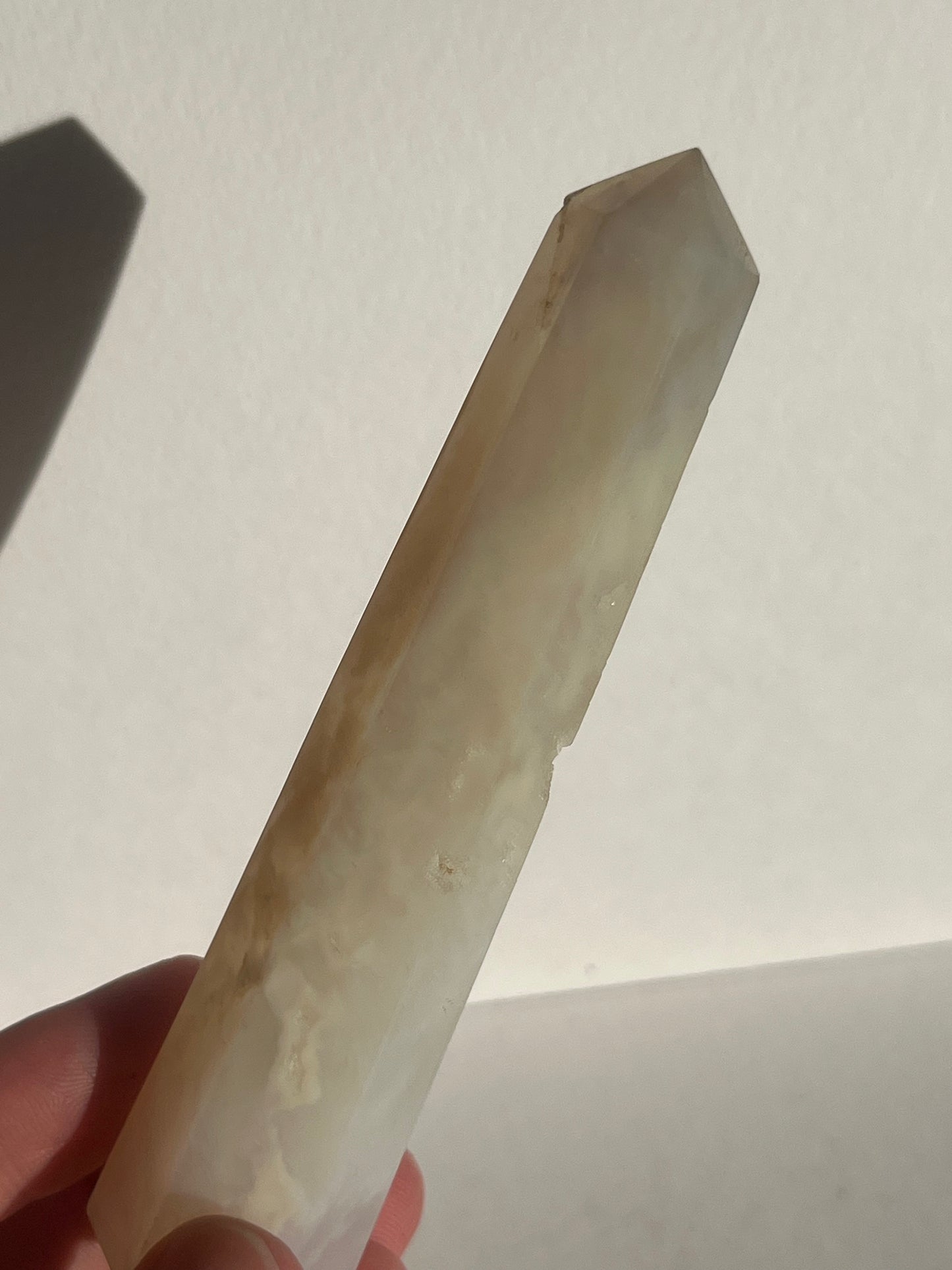 Flower Agate Obelisk Towers (3 Pack)